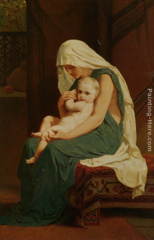 Frederick Goodall Mother and Child